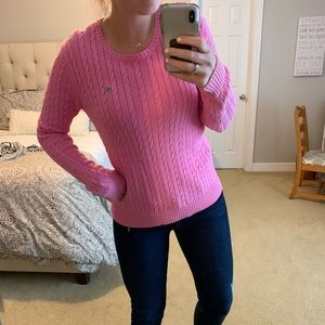 Lilly Pulitzer cable knit sweater